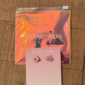 Electric Picks Stud Earrings